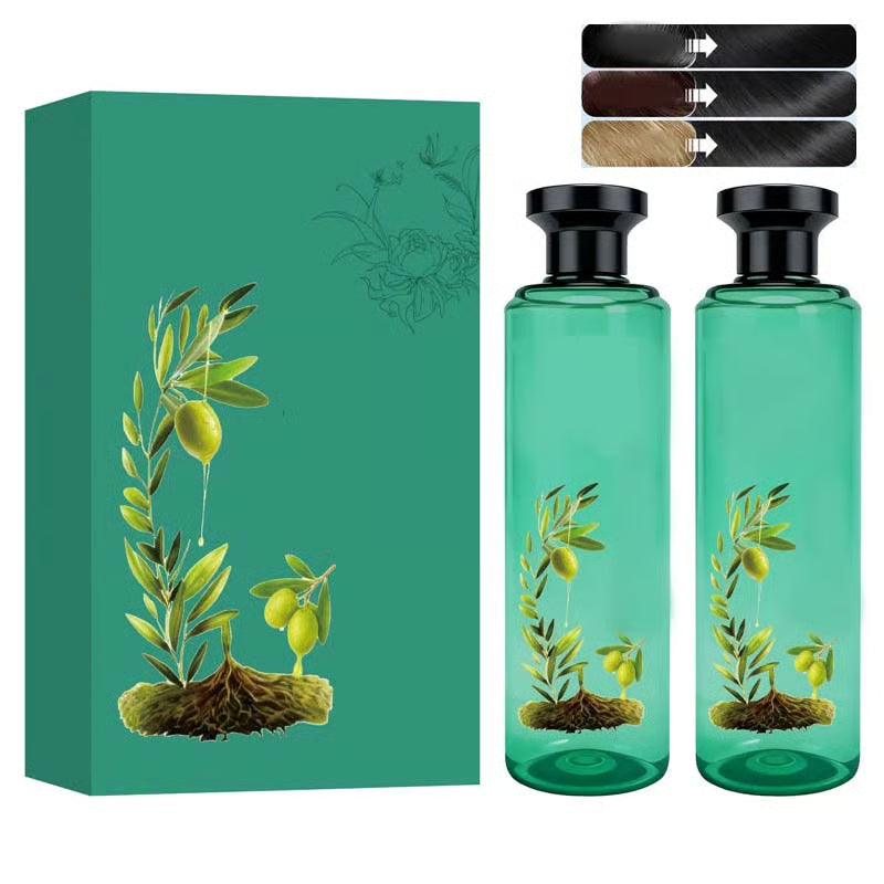 Long-Lasting Botanical Essential Oil Hair Dye