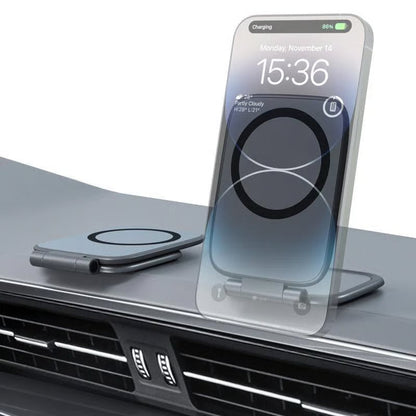 ✨Magnetic Strong-Hold Phone Mount—Sticks Like a Magnet, Stands Like a Rock!📱⚡