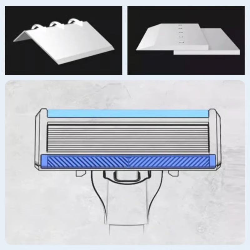 Men's 7-Layer Blades Razor