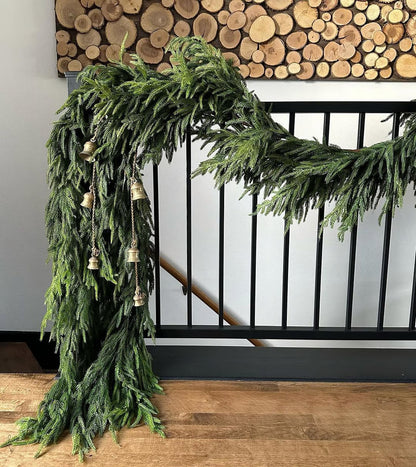 ✨Natural Christmas Greenery - Norfolk Pine Garland🌲