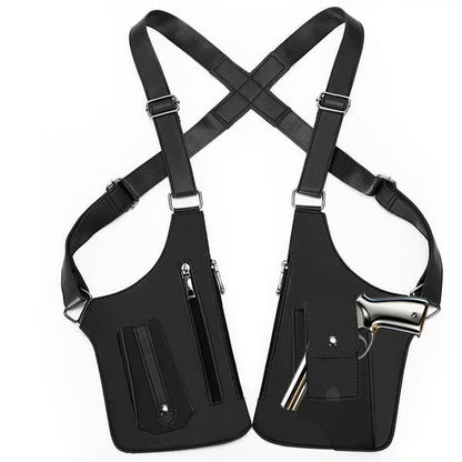 Premium Leather Adjustable Underarm Shoulder Bag for Men & Women