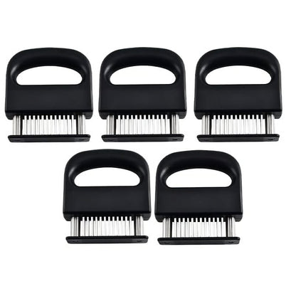 🔪 Spring-Loaded Meat Tenderizer | Professional Kitchen Tool
