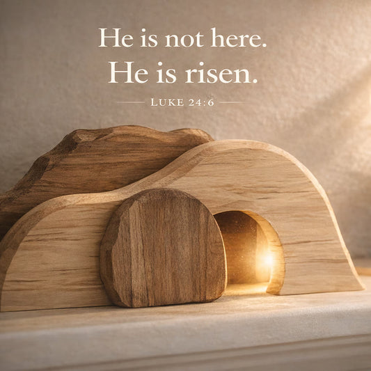 ๐ฅ The Wooden Resurrection Cross & Empty Tomb That Reminds Your Family What Easter Is Really About